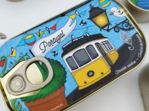 sardinhas de chocolate ilustração electrico