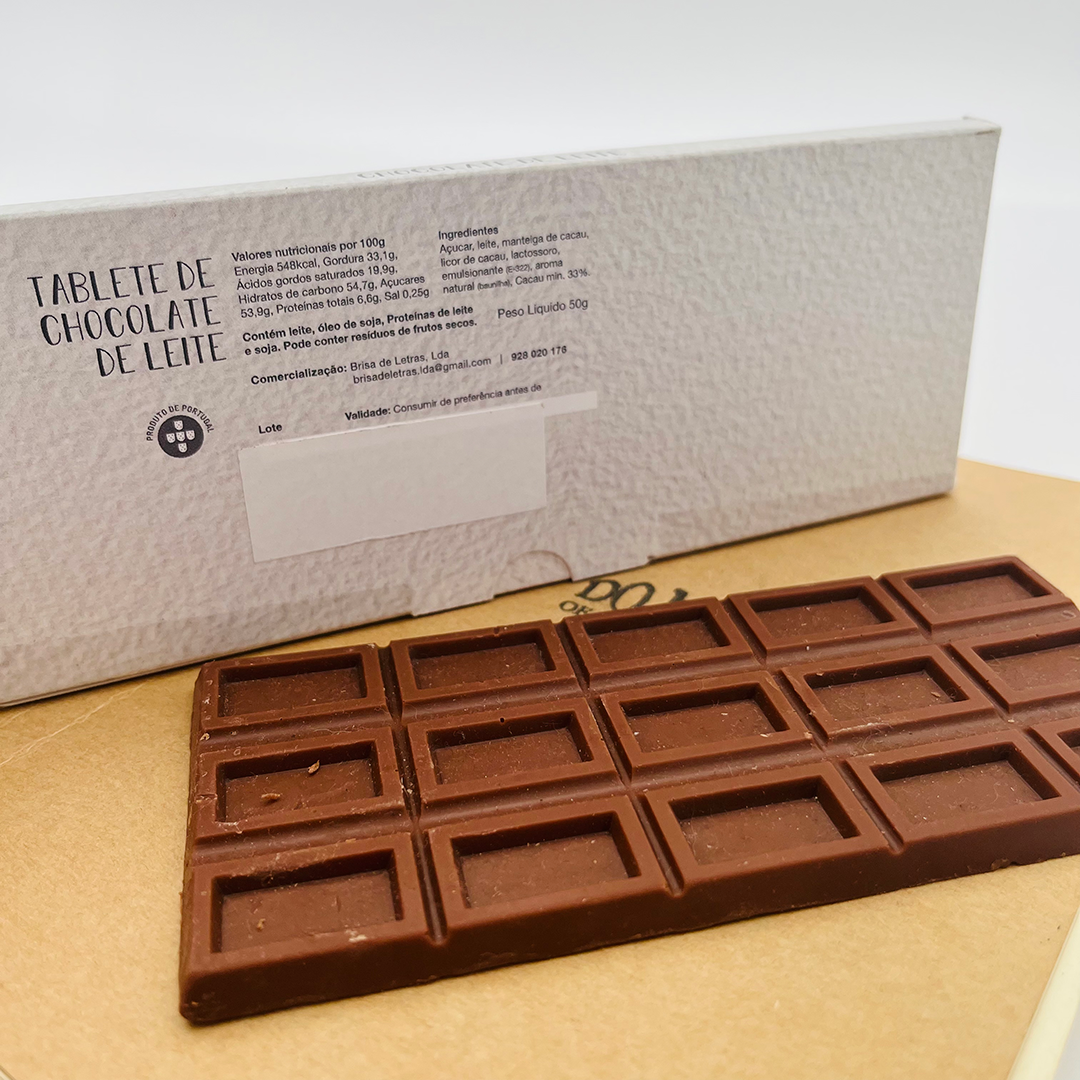 Tablete de chocolate caixa- Without chocolate life would be a mistake - Image 3