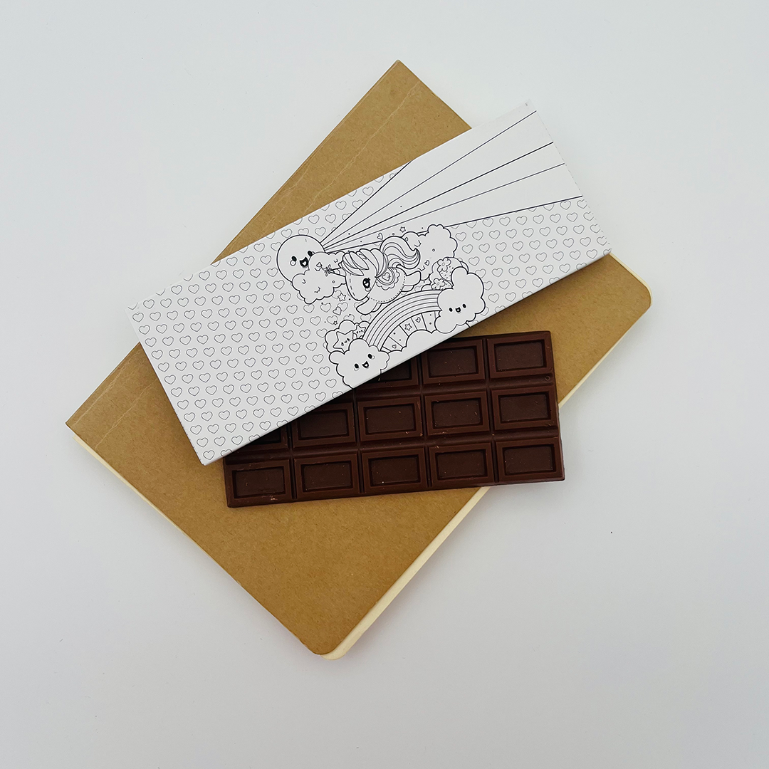 Tablete de chocolate caixa- Para pintar - Image 2