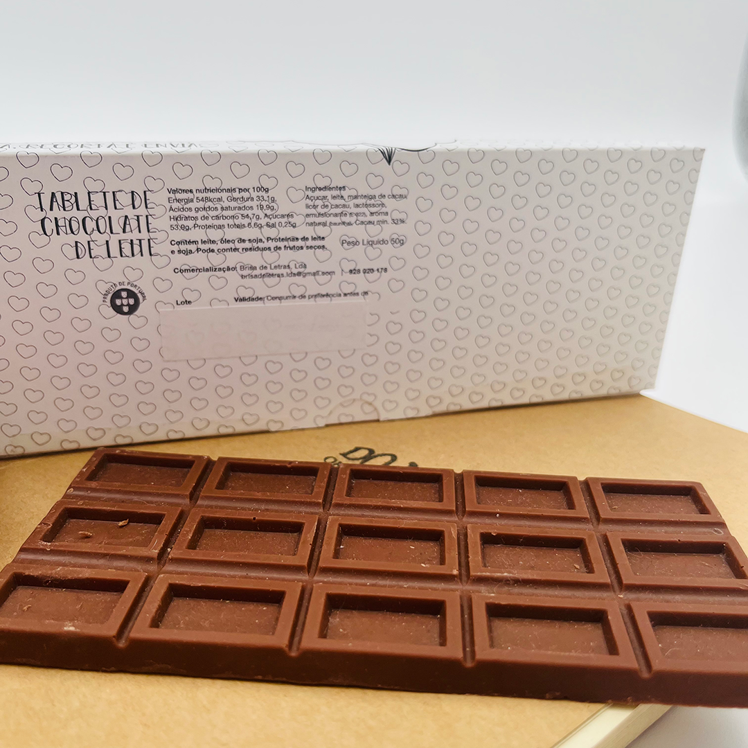 Tablete de chocolate caixa- Para pintar - Image 3