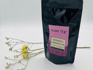 Infusão morango e maracujá