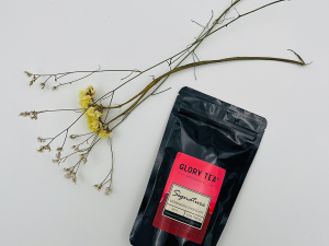 Chá Preto Morangos e Chocolate