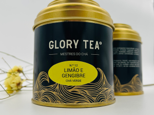 Chá Verde Limão e Gengibre - Lata