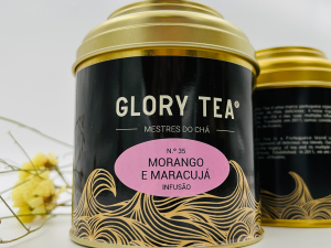 Infusão morango e maracujá - Lata