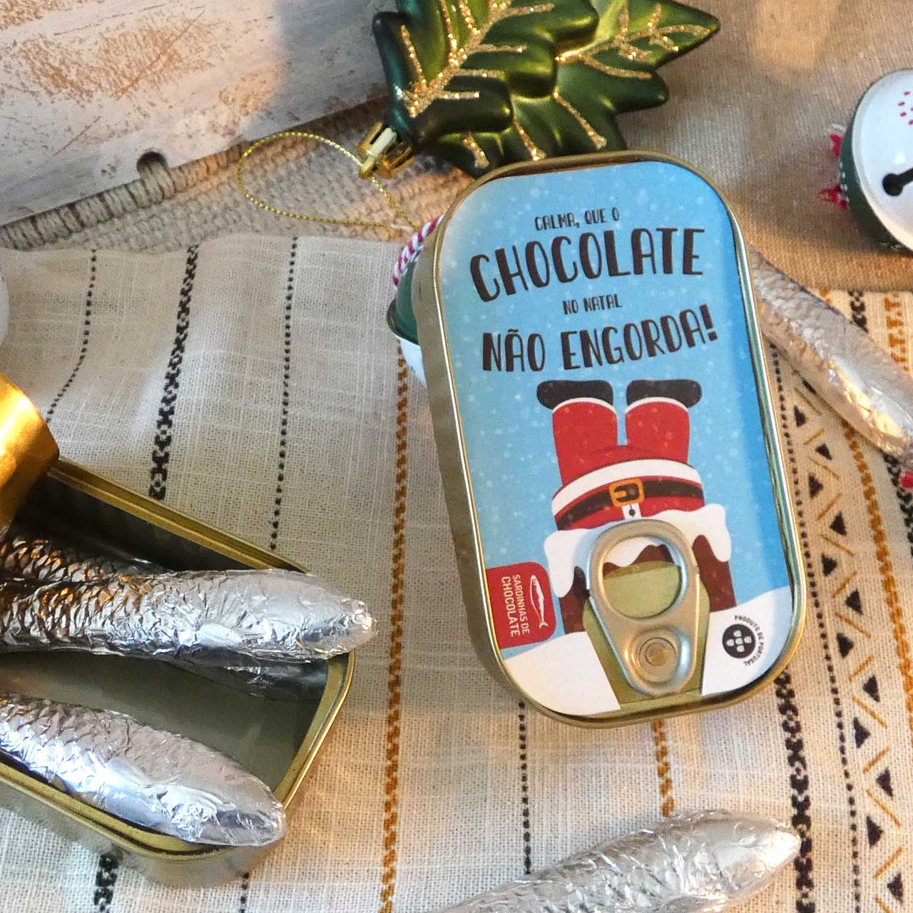 Chocolate Não Engorda – Sardinhas de Chocolate – Natal 2025 - Image 3