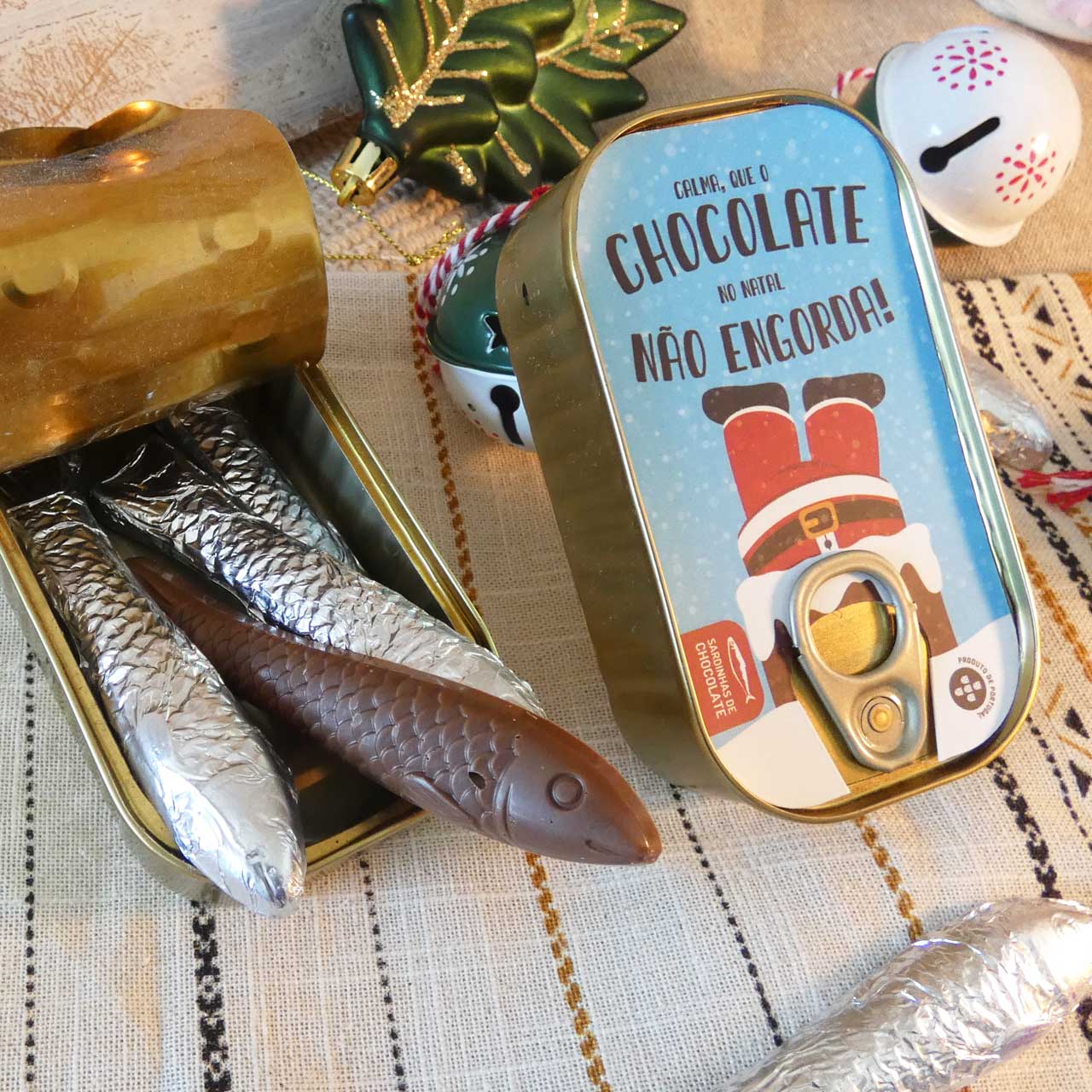 Chocolate Não Engorda – Sardinhas de Chocolate – Natal 2025 - Image 2