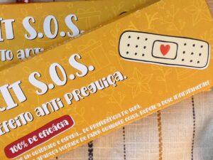 Kit S.O.S. Anti Preguiça -Tablete de chocolate - Natal 2025